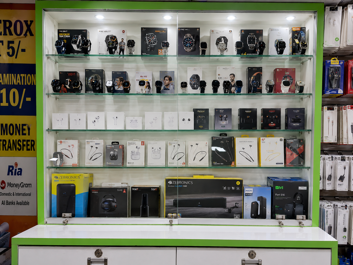 Smartwatches and earbuds